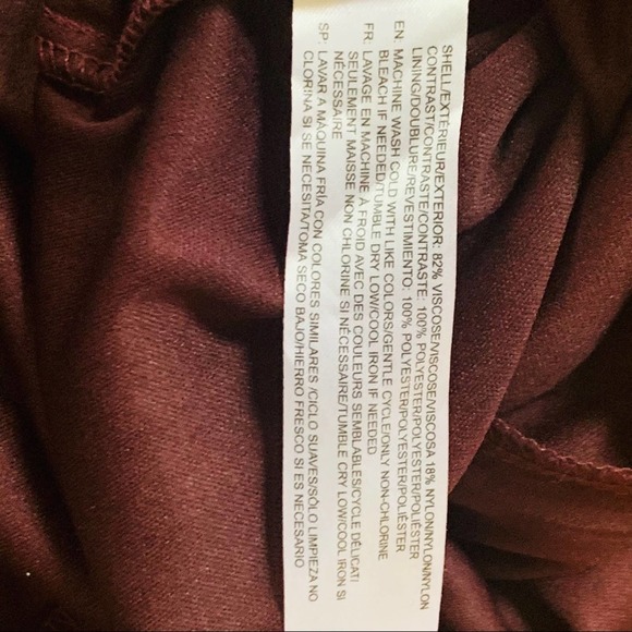 Band of Gypsies Velvet Wine Floral Dress Size XS - Picture 6 of 7